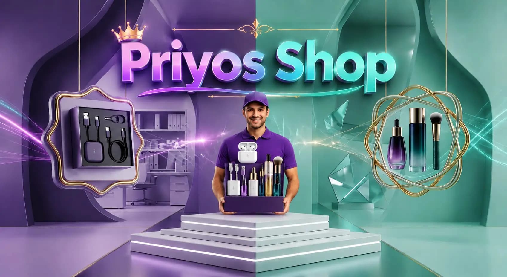 PriyoS Shop — authentic Thai beauty and trusted tech across Bangladesh
